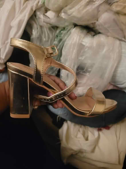 Photo of free Gold block heels (Enfield EN3) #4
