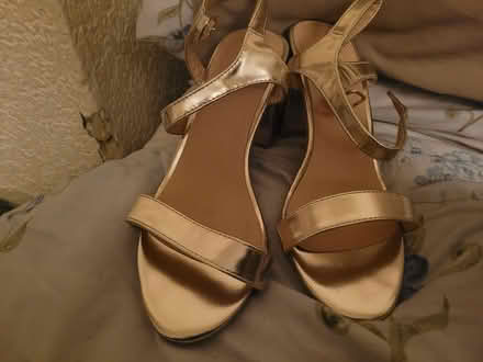 Photo of free Gold block heels (Enfield EN3) #2