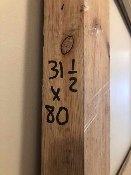 Photo of free 1930s external wooden door (Whitton TW3) #4