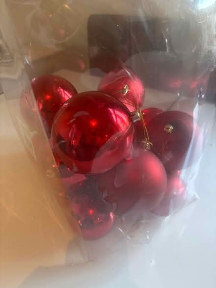Photo of free Red baubles (Orpington) #1