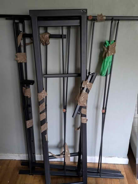 Photo of free Double bed frame (SO19) #2