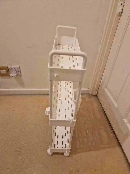 Photo of free Very slimline plastic storage trolley (Up Hatherley GL51) #3