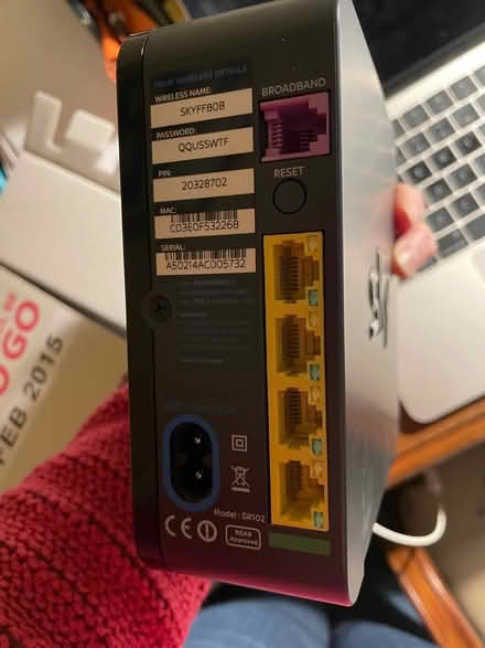 Photo of free Sky Router (New Town EH3) #1