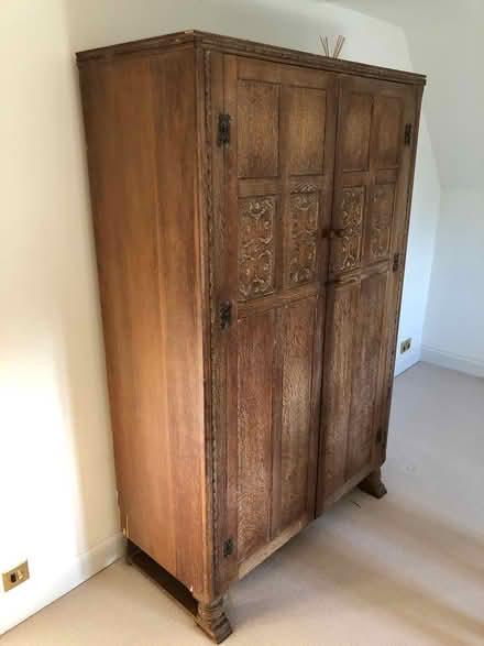 Photo of free Wooden wardrobe (Great Bardfield, CM7) #3