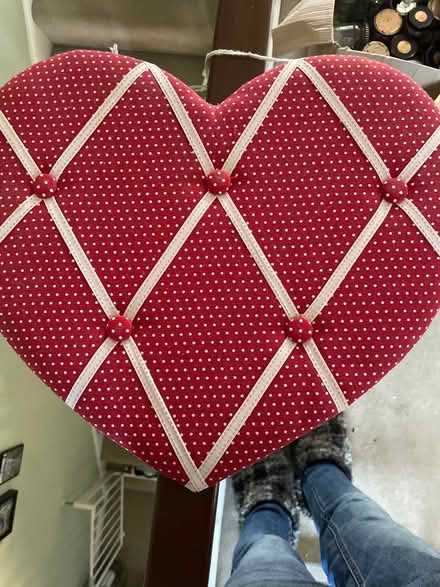 Photo of free Heart notice board (RH12) #1
