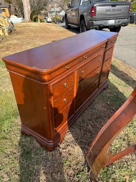 Photo of free Large bureau with mirror (Prince Frederick md) #1