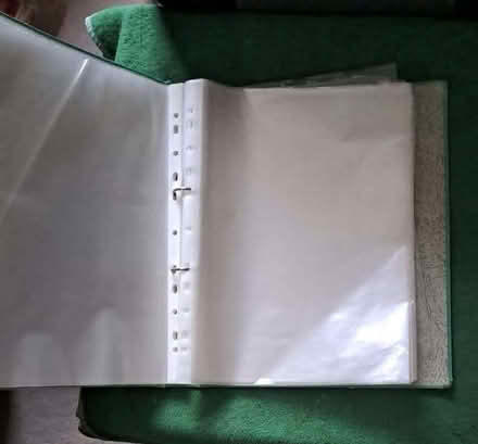Photo of free Ring binder with scores of A4 plastic wallets (Little Chalfont HP6) #1