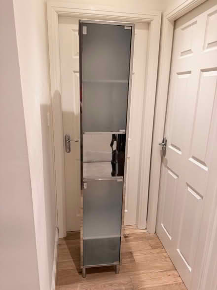Photo of free Tall metal cabinet (Huyton) #2