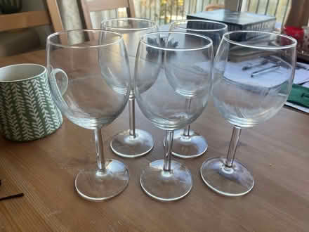 Photo of free 5 wine glasses (Kingston KT1) #1