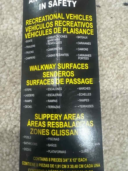 Photo of free Skid guard safety tape (Stuyvesant Heights) #3