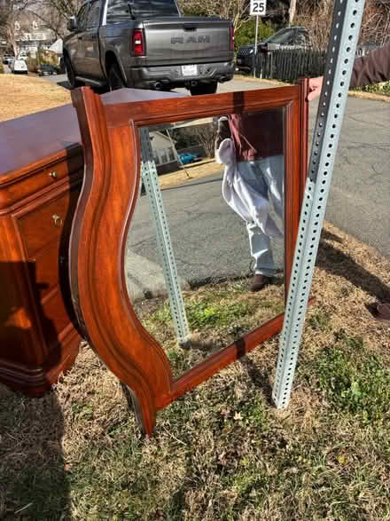 Photo of free Large bureau with mirror (Prince Frederick md) #2