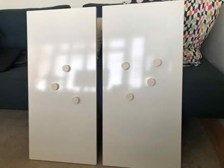 Photo of free Two white magnetic noticeboards (Thames Ditton KT7) #1