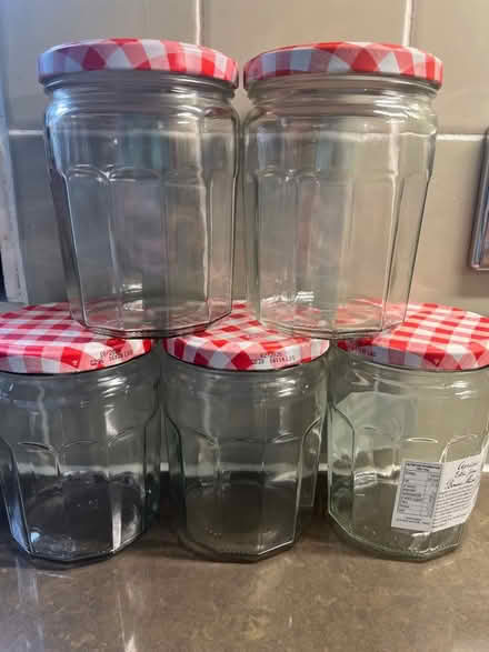 Photo of free Large bin maman jam jars (Harborne B17) #1