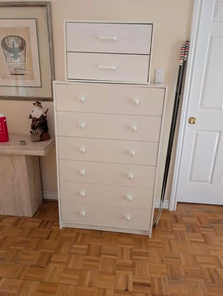 Photo of free Vintage Ikea White Drawers (Port Union) #1