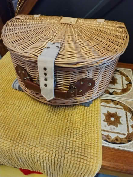 Photo of free Wicker picnic basket (West Marina TN38) #3