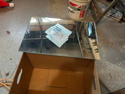 Photo of free 22” x 14.5” mirror (Brookeville -Georgia/Gold Mine) #1