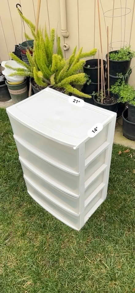 Photo of free Plastic Drawers (San Jose Hillsdale near Ross) #1