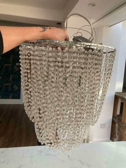 Photo of free Faux crystal chandeliers x 2 (Poole) #1