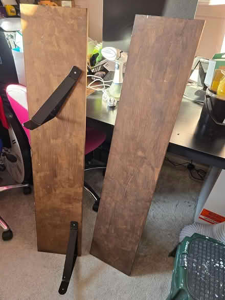 Photo of free Wood shelves (Westbury BA13 3UG) #2