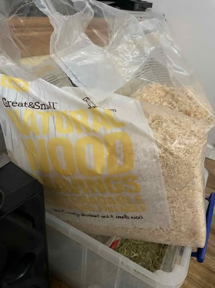 Photo of free Hay, Sawdust and rabbit food (Gomshall gu5) #2