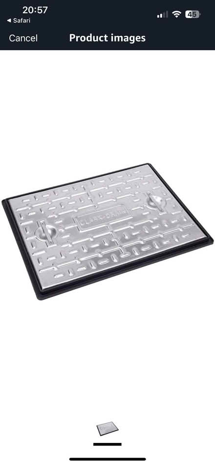 Photo of Road hole cover (Fobbing SS17) #2