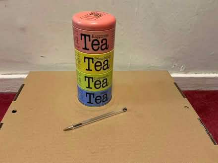 Photo of free Empty novelty stacking tea container (Walkley S6) #1