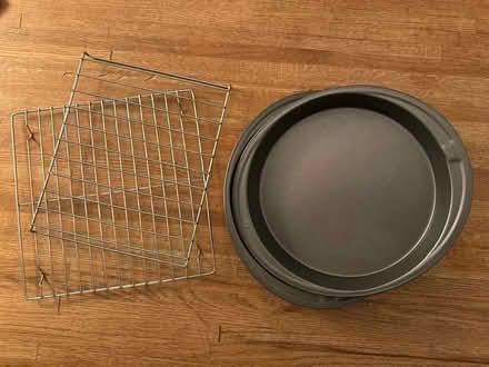 Photo of free Cake Pans & Cooling Racks (2) ea (Marin) #1