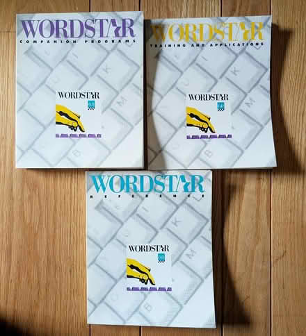 Photo of free Old Wordstar Books (Crescent Park) #1