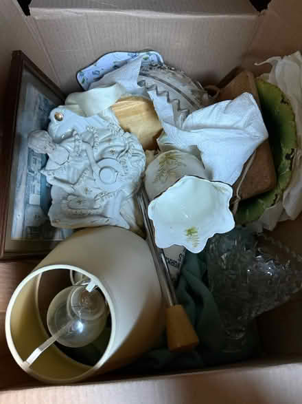 Photo of free Box of mixed curios collectibles (Loddon) #1