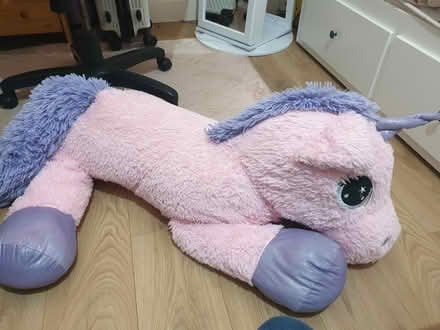 Photo of free Large unicorn stuffed animal toy (Shettleston G32) #1