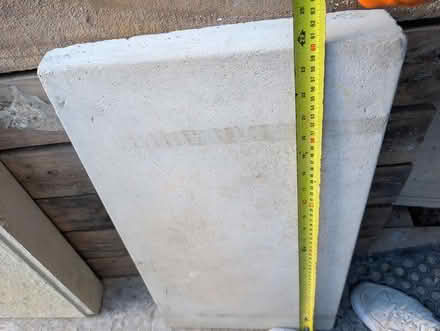 Photo of free 2 Large concrete coping stones (Seven Sisters N15) #3