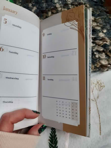 Photo of free Slimline 2026 diary (NE29 North Shields) #2