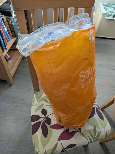 Photo of free Carrier bag full of bubble wrap (Nailwell) #1