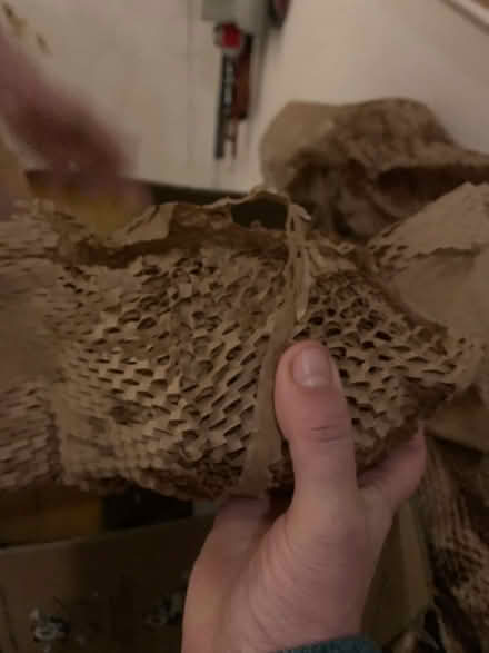 Photo of free Large box & wrapping for delicates (Brockley SE4) #2