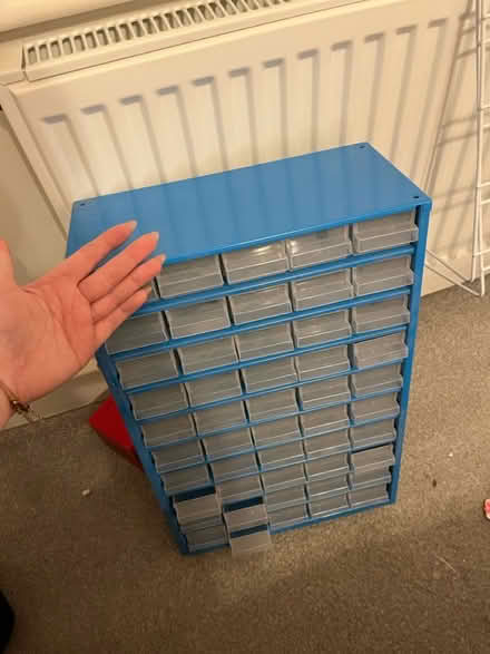 Photo of free small metal and plastic drawers (SK1, central stockport) #2