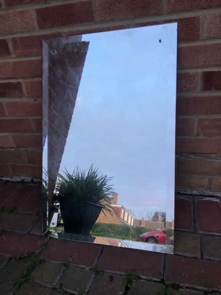 Photo of free Rectangular mirror 70x46cm (Whitehill SG4) #2