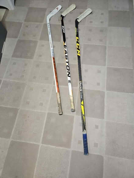 Photo of free 3 youth hockey sticks right hand (Hazlet, NJ) #1