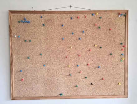 Photo of free Cork notice board (Manor Farm KT14) #1