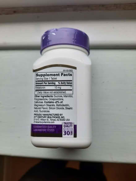 Photo of free 120 10mg Melatonin Quick Dissolve Cherry Flavoured tablets (Llanelli SA15) #4