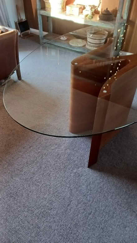Photo of free Glass table top (NOT BASE) (Broughton Beck LA12) #4