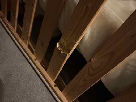 Photo of free Wooded single bed frame (Long Wittenham OX14) #3