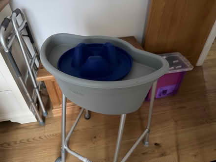 Photo of free walking frame with storage table (Titchfield common PO14) #1