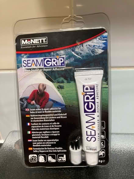 Photo of free Seam Grip seam sealant/repair adhesive (tents, waterproofs etc) (Bilton CV22) #1