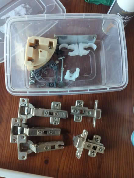 Photo of free Cabinet hinges and bits and pieces (TA19) #1