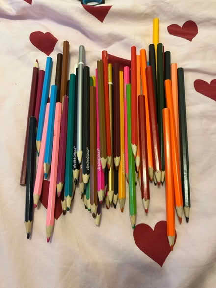 Photo of free colouring pencils (SK1, central stockport) #1
