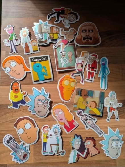Photo of free Rick & Morty stickers (Quedgeley) #1