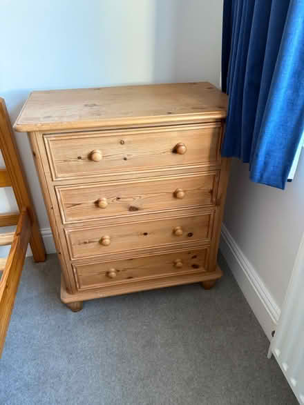 Photo of free 2 pine chests of drawers (Roundhay Leeds) #1