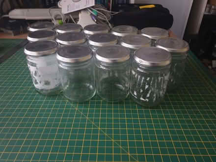 Photo of free 14 Jam Jars (Bushey Arches WD19) #1