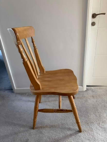 Photo of free Wooden Dining Chair (Lawns SN3) #2
