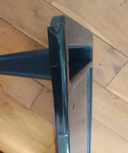 Photo of free 2 black plastic madrassa desks (Newbury Park IG2) #2